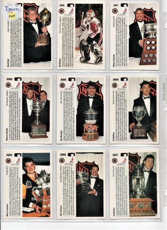 1991 UPPER DECK SPECIAL SINGLES – AWARD HOLOGRAMS, GRETZKY, EUROSTARS, HEROES - 1 - 571786-1637627419