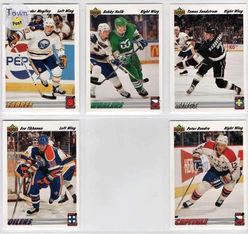 1991 UPPER DECK SPECIAL SINGLES – AWARD HOLOGRAMS, GRETZKY, EUROSTARS, HEROES - 4 - 571786-1637627419_1