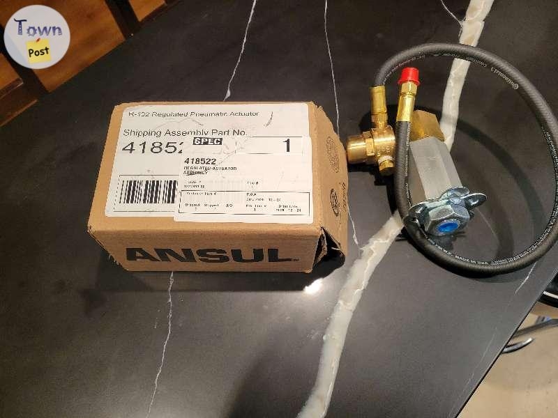 Ansul Pneumatic Actuator R 102 Part Number 418522 Ansul Part # 418522 - 10 - 665122-1644333782_8