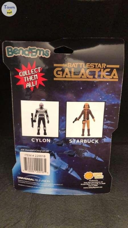 Bend Ems Battlestar Galactica Starbuck figure original series. - 3 - 679009-1646232958_1