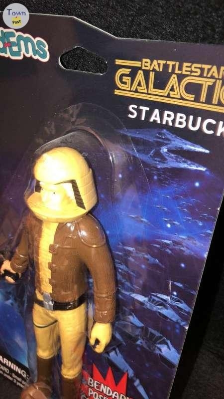 Bend Ems Battlestar Galactica Starbuck figure original series. - 7 - 679009-1646232958_5