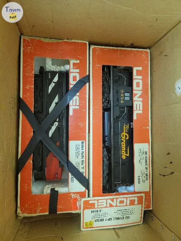 Lionel Model Railroad  Engines Box Cars 027 Scale - 3 - 698613-1649352513_1