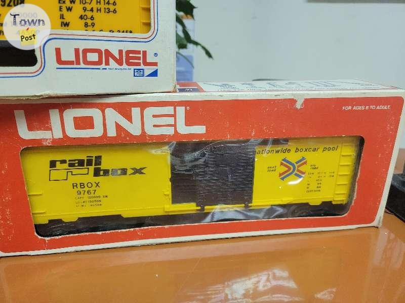 Lionel Model Railroad  Engines Box Cars 027 Scale - 9 - 698613-1649352513_7