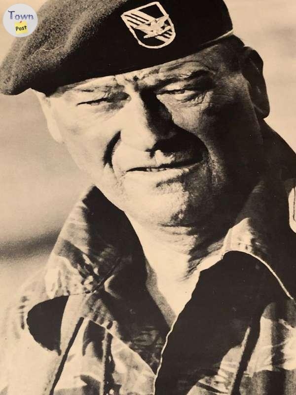 The Green Berets black and white John Wayne Poster! - 1 - 731412-1654437354