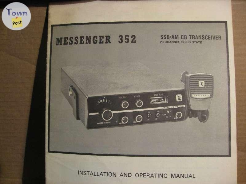 JOHNSON  MESSENGER 352 SSB cb radio - 4 - 752688-1657655704_2