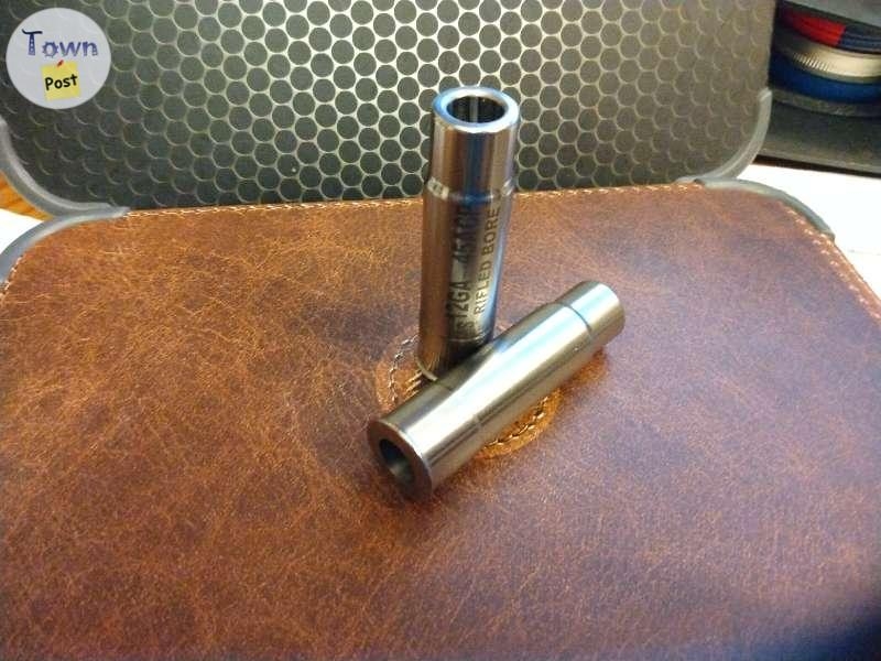 12GA to 45ACP RIFLED Shotgun Adapter - Chamber Reducer - Stainless  NEW $110 - 2 - 766353-1660523453_0