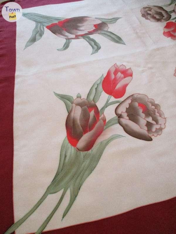 PRICE DROP to $20 Each ~ 3 UNIQUE ~ 100% SILK SCARVES - 2 - 791672-1665012331_2