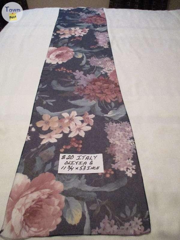 PRICE MARKDOWN ~ $8 to $15 ~ for 8 POLYESTER SCARVES - 3 - 791676-1665012925_1