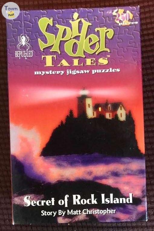 2 X SPYDER TALES MYSTERY JIGSAW PUZZLES - $10 - 1 - 822734-1670797267