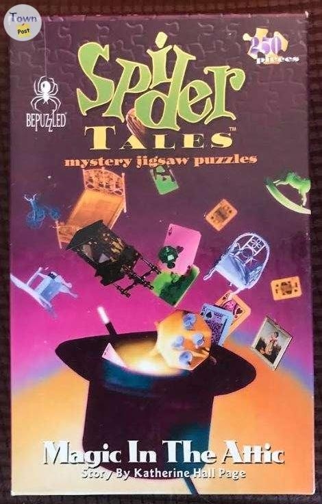 2 X SPYDER TALES MYSTERY JIGSAW PUZZLES - $10 - 3 - 822734-1670797267_1