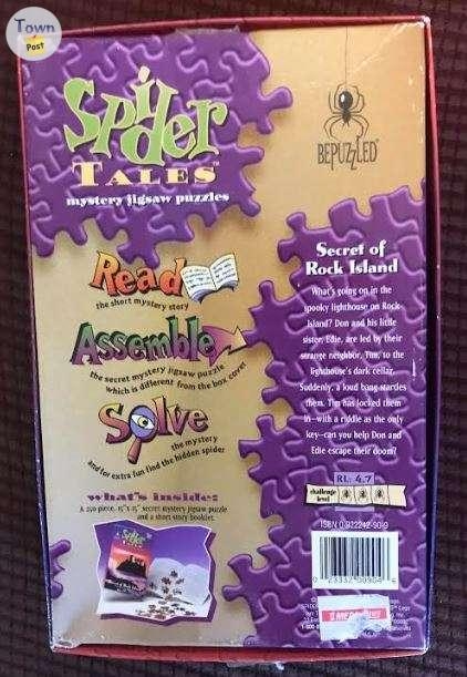 2 X SPYDER TALES MYSTERY JIGSAW PUZZLES - $10 - 4 - 822734-1670797267_2