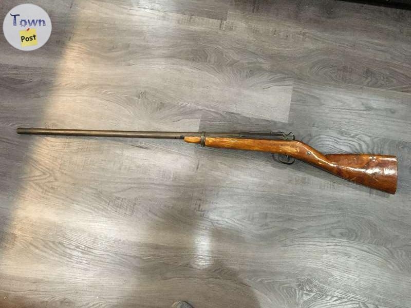 12 gauge French Chassepot single shot bolt action (old converted musket) - 2 - 870678-1678413129_0