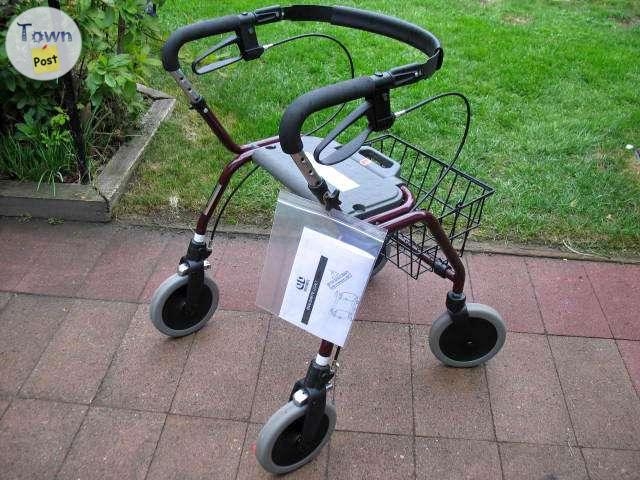 HOSPITAL GRADE DOLOMITE LEGACY 520 ROLLATOR WALKER FOR SALE - 1 - 888599-1681492995