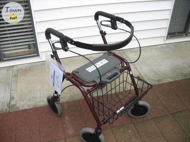 HOSPITAL GRADE DOLOMITE LEGACY 520 ROLLATOR WALKER FOR SALE - 4 - 888599-1681492995_2