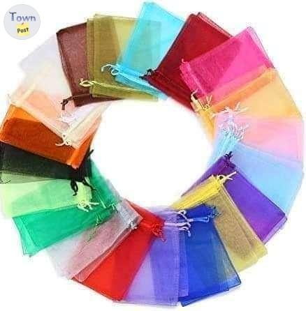 120 organza bags - 1 - 910559-1686551581