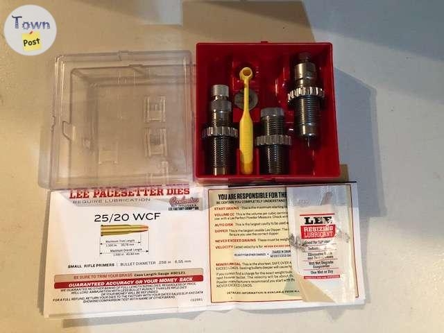 Lee Precision 25-20 Win Full Length Steel Resizing die set w/ crimp die - 1 - 927499-1691343505