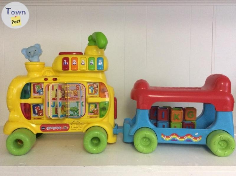 Vetch Ultimate learning sit & stand alphabet riding train - 1 - 933945-1692411256