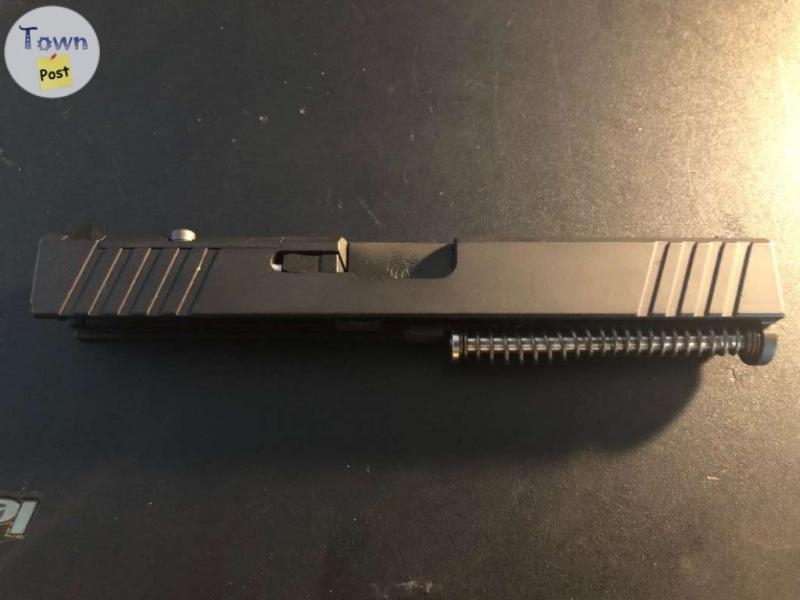 Glock. KM TACTICAL optic-ready complete Glock upper assembly in Black for G17 - 1 - 966647-1699564585