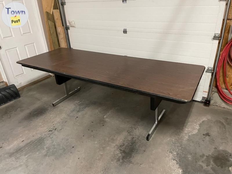 Heavy duty folding table. 96 inches. New $320 - 1 - 974592-1700841722