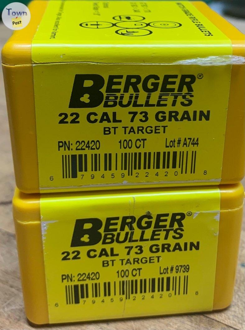 Berger Projectiles .22 cal 73 gr  - 1 - 976264-1701225619