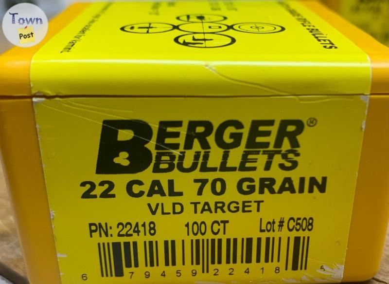 Berger Projectiles .22 cal 70 gr - 1 - 976268-1701225792