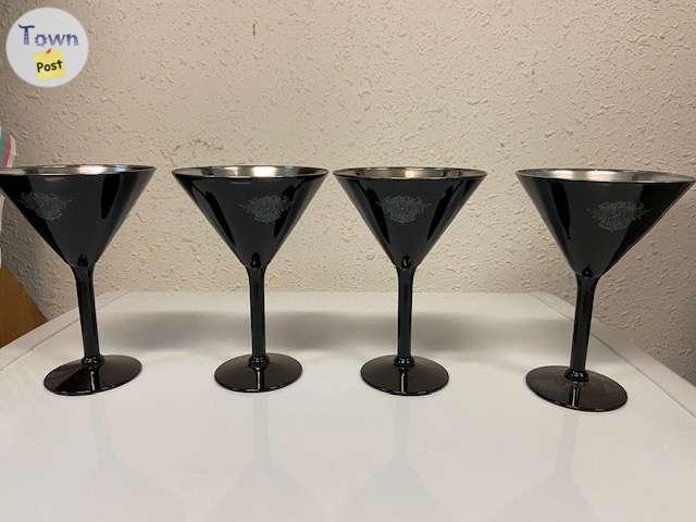 Harley Davidson Martini Glasses Set of 4 - 1 - 978209-1701651164