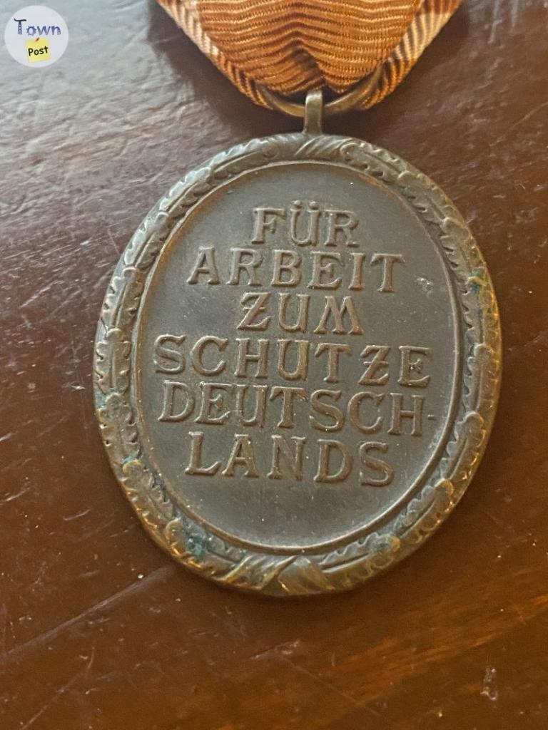 WW2 German West Wall Medal - 2 - 982077-1702416061_0