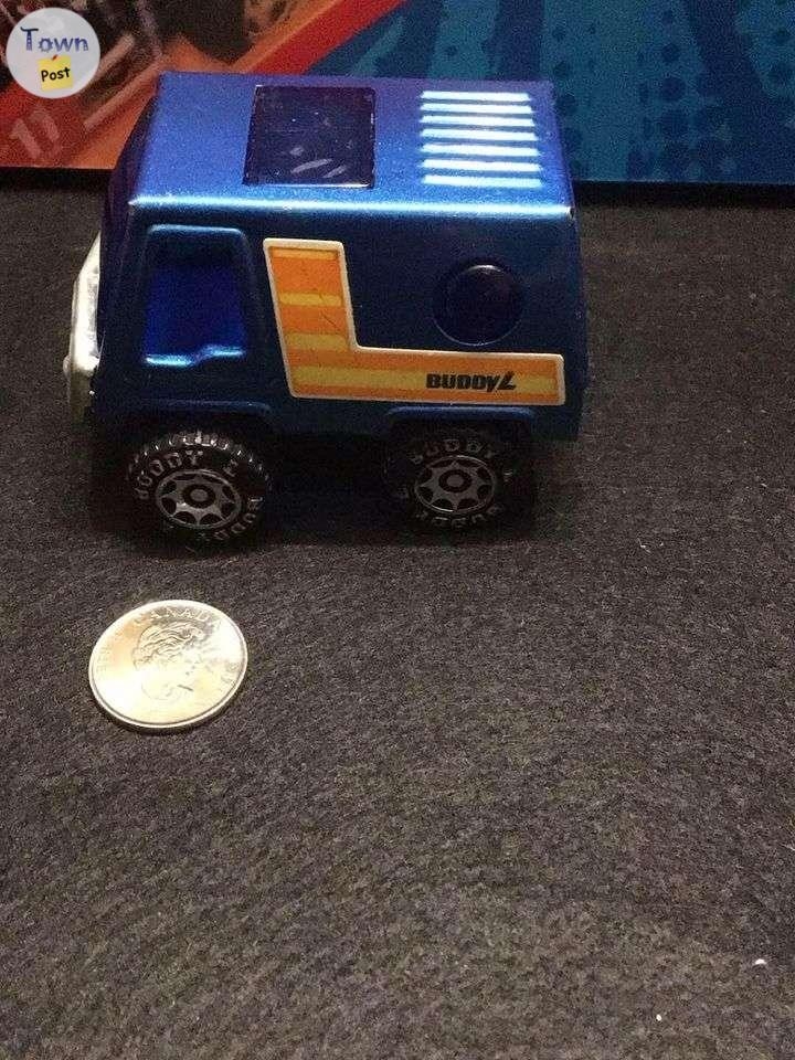 Buddy L 1970s boogie die cast metal Blue Van - 2 - 984626-1702987530_0