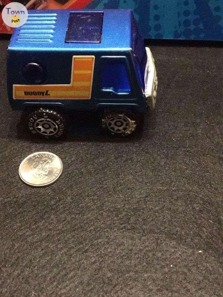 Buddy L 1970s boogie die cast metal Blue Van - 4 - 984626-1702987530_2