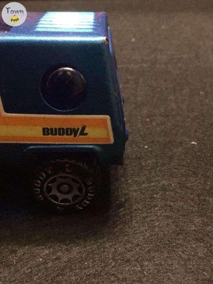 Buddy L 1970s boogie die cast metal Blue Van - 8 - 984626-1702987530_6