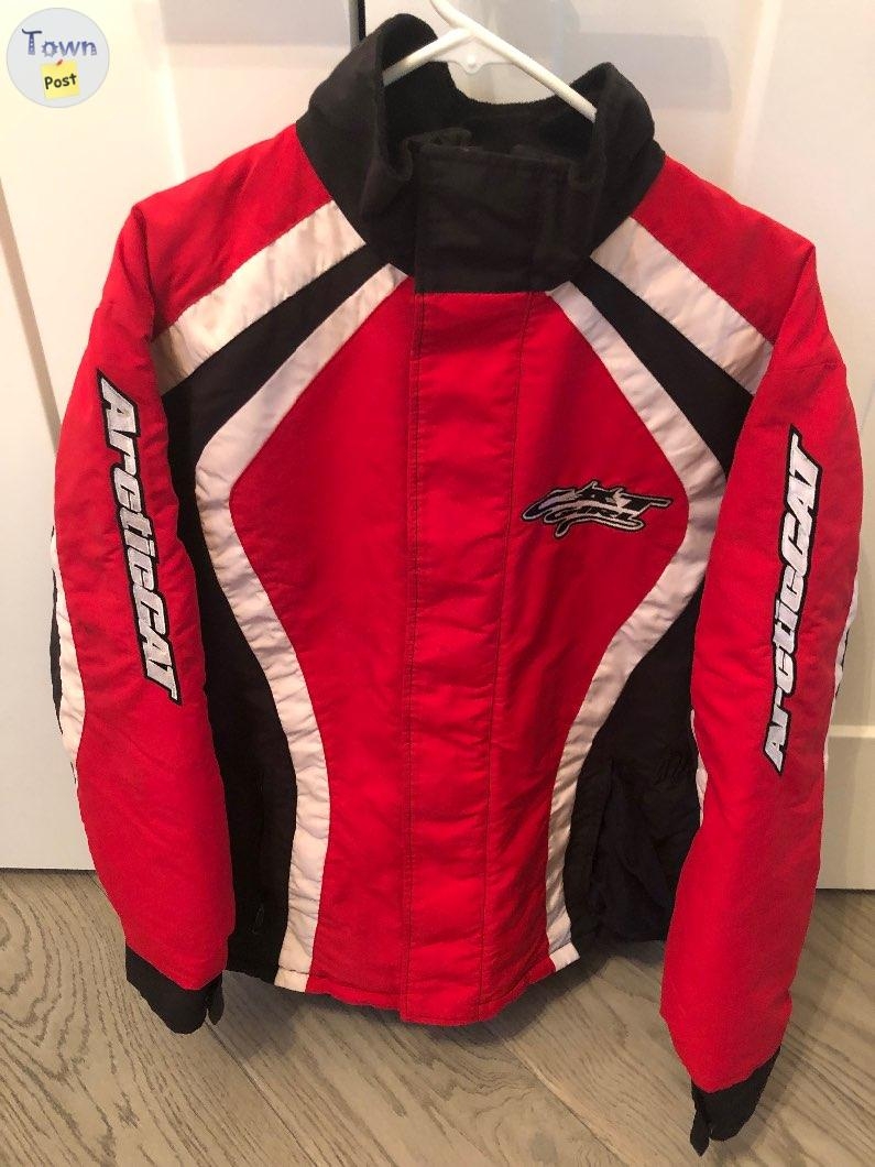 ARCTIC CAT Cat Girl Woman's Size Small Snowmobile Jacket - 1 - 986593-1703539005