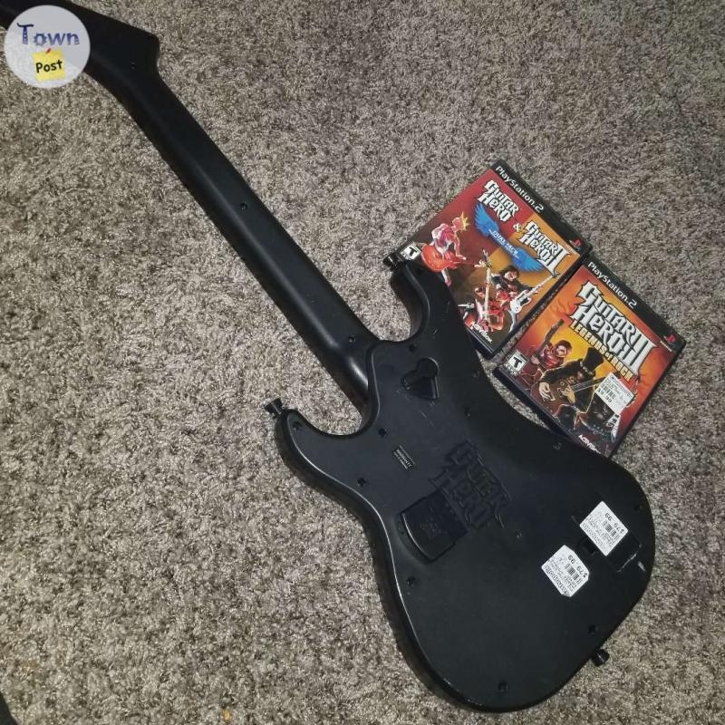 Guitar hero bundle, everything works perfectly fine just have no ps2 anymore - 2 - 986804-1703619328_0