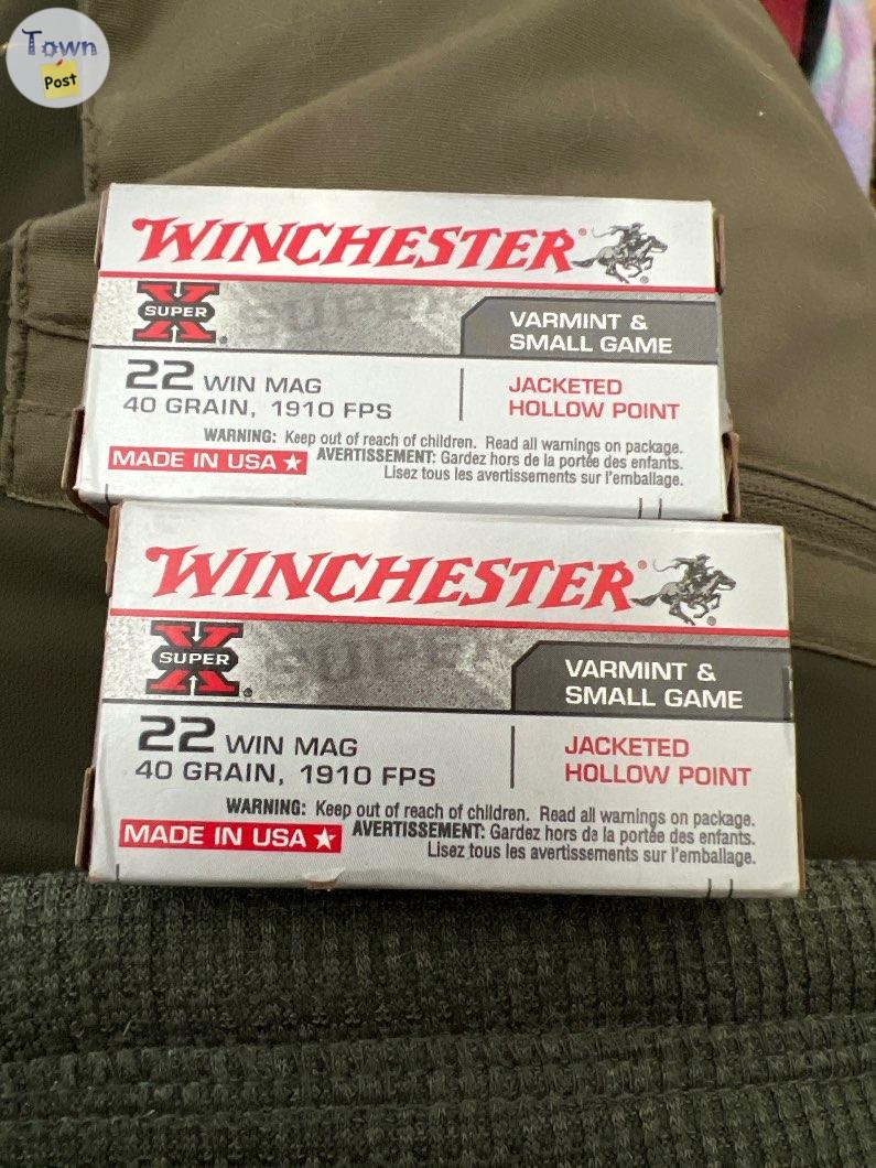 Winchester SuperX .22 win mag - 1 - 1004524-1707594079