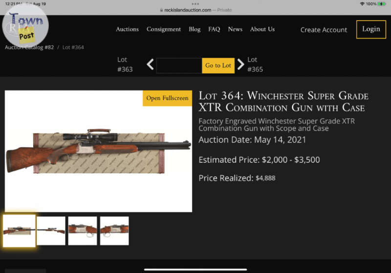 1984 Winchester Super Grade XTR 30.06/12 ga OU combo Rifle “UNFIRED” - 5 - 1006672-1708115997