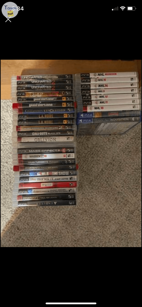 30 PS 3 GAMES AND 2 PS4 GAMES $130 OBO - 1 - 1006885-1708184246