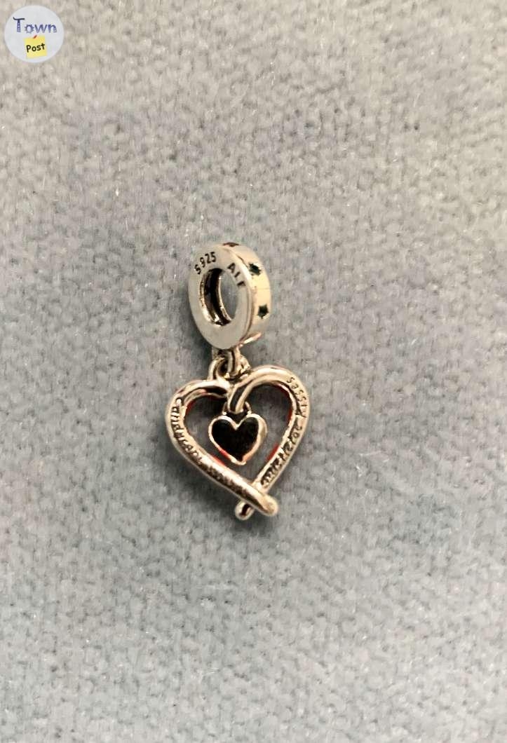 PANDORA DOUBLE CANDY CANE HEART CHRISTMAS DANGLE CHARM - 3 - 1007122-1708217347_1