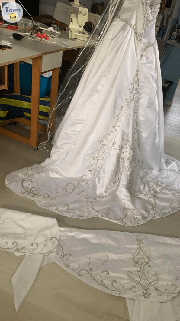 Jasmine Wedding Gown  (Sz12)  $385 - 1 - 888831-1707702529