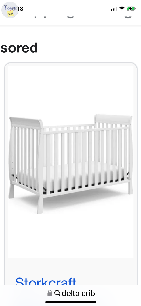 White Baby Crib - 1 - 1018640-1710432919