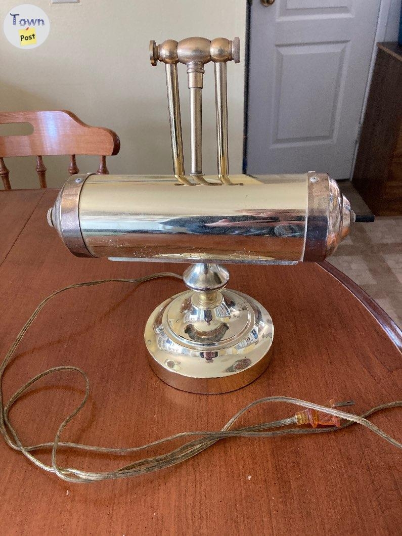 Vintage Bankers all Brass Desk Lamp $105 - 3 - 1019493-1710620387_1