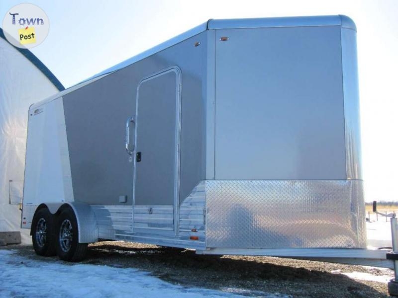 2018 Legend Deluxe V-Nose 7x19 All Aluminum Enclosed Trailer - 3 - 1020873-1710953190_1