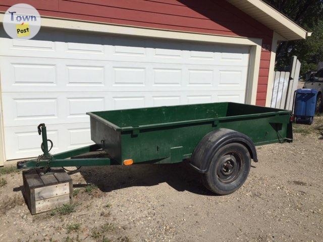 Steel Construction Utility Trailer Used - 2 - 1024493-1711745449_0