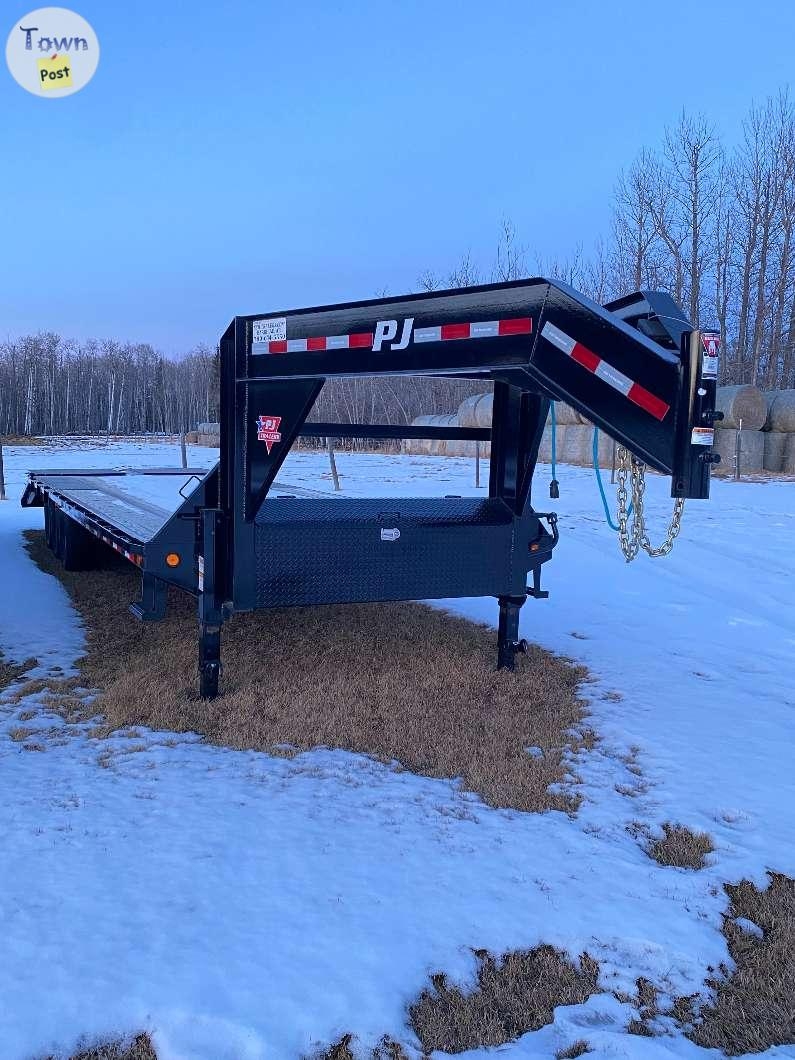 SAVE $1300 - PJ Trailers - 30 ft Gooseneck Flatdeck - 3 - 957842-1711430307_1