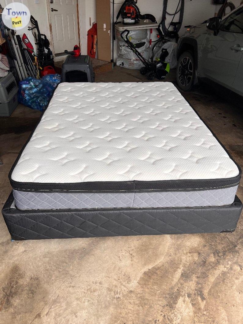 Memory Foam Bed and Frame - 2 - 1027614-1712506785