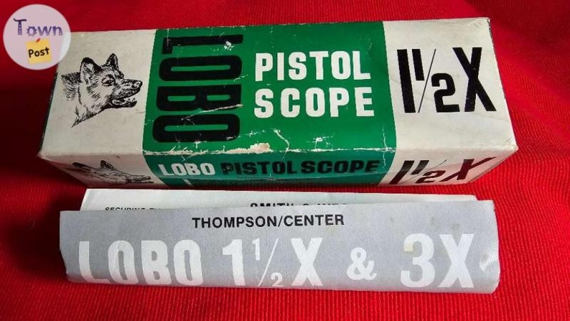 THOMPSON CENTER LOBO VINTAGE PISTOL SCOPE - 4 - 1027653-1712512145_2