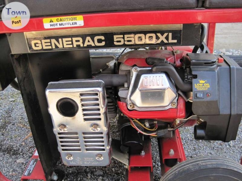 Generac  Contractor grade 5500 Watt Generator 8 horse - 2 - 1032148-1713631830_0