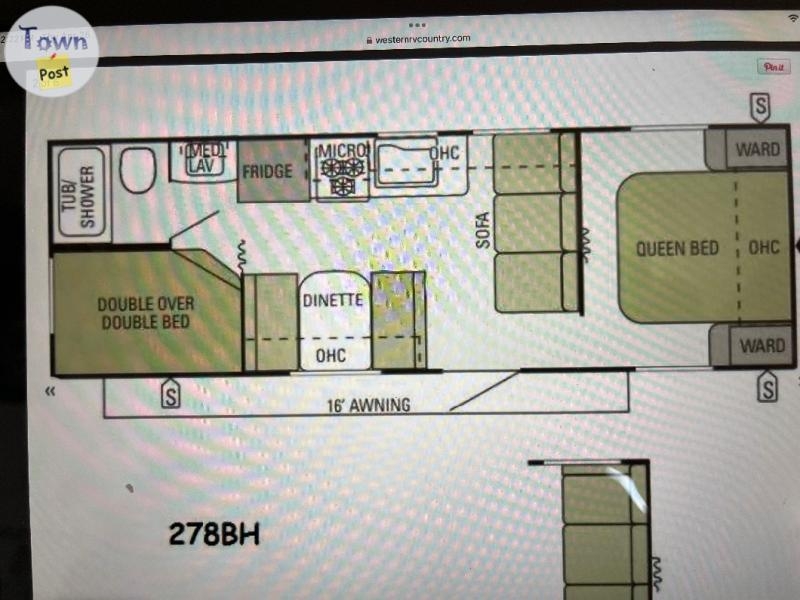 2014 Autumn Ridge 278 BH Hardwall Bunk Beds - 19 - 1034351-1714184153_17