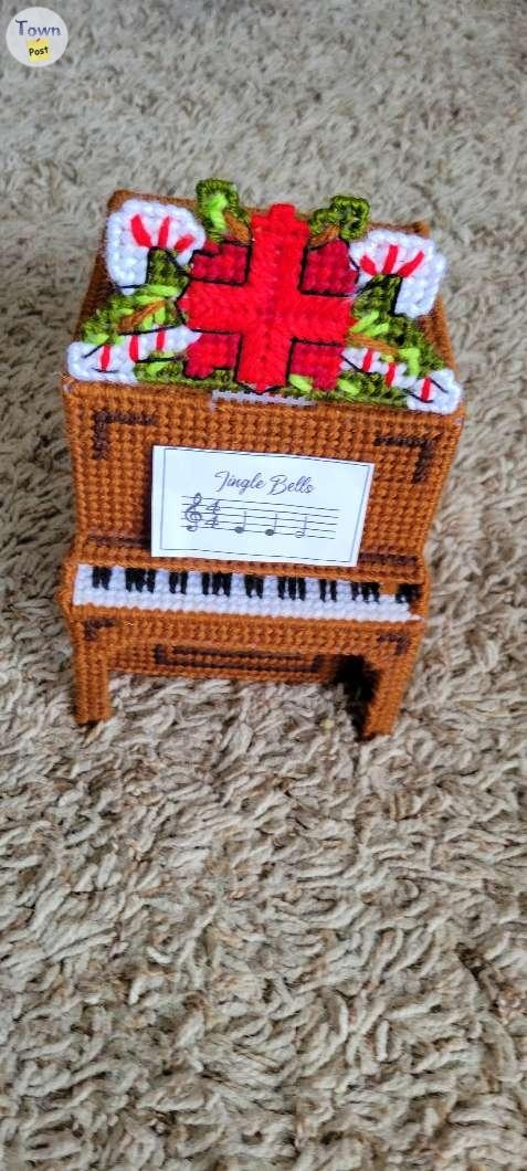 Piano tissue box cover  - 1 - 1036925-1714869835