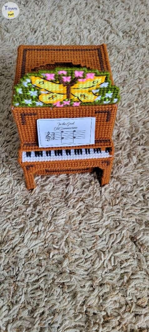 Piano tissue box cover  - 2 - 1036925-1714869835_0