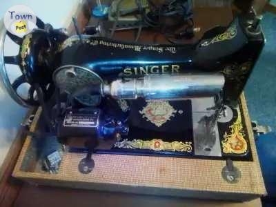 100 years old! Singer electric portable machine (1924), excellent working condition, made in Canada - 4 - 1038808-1715320238_2