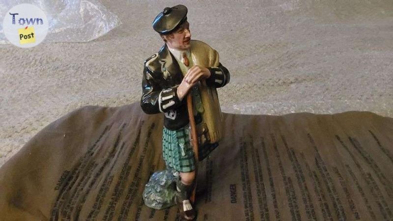 5 Royal Doulton figurines, Judge, Gamekeeper, Cavalier (SOLD), Laird, Stitch in Time, Country Lass, Made in England, $60 & up - 7 - 1038900-1715361608_6